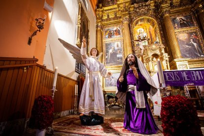 Acto de la restauración de la talla de la Oración en el Huerto. MARIO TEJEDOR (1)
