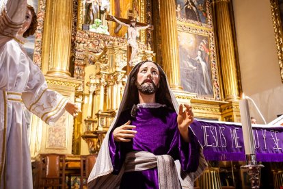 Acto de la restauración de la talla de la Oración en el Huerto. MARIO TEJEDOR (12)