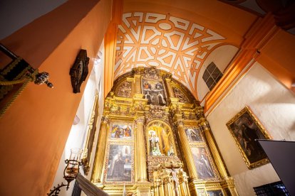 Acto de la restauración de la talla de la Oración en el Huerto. MARIO TEJEDOR (3)