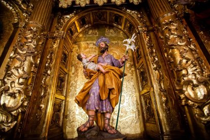 Acto de la restauración de la talla de la Oración en el Huerto. MARIO TEJEDOR (11)