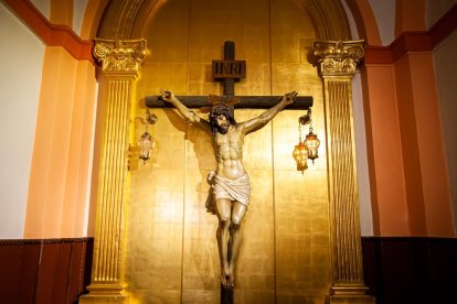 Acto de la restauración de la talla de la Oración en el Huerto. MARIO TEJEDOR (5)