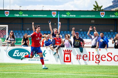 El CD Numancia juvenil logra el ascenso. MARIO TEJEDOR
