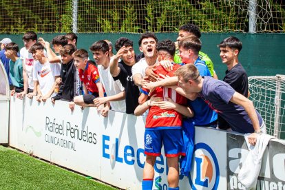 El CD Numancia juvenil logra el ascenso. MARIO TEJEDOR