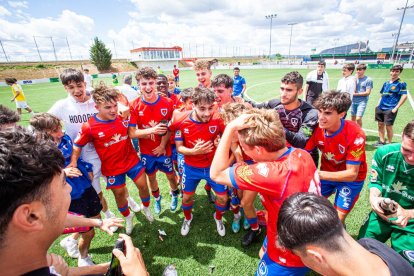 El CD Numancia juvenil logra el ascenso. MARIO TEJEDOR