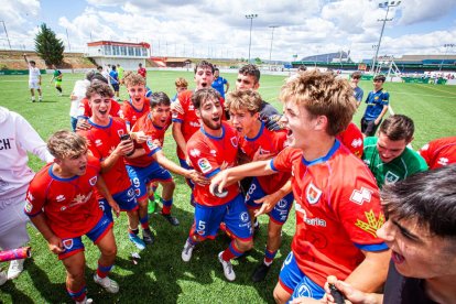 El CD Numancia juvenil logra el ascenso. MARIO TEJEDOR