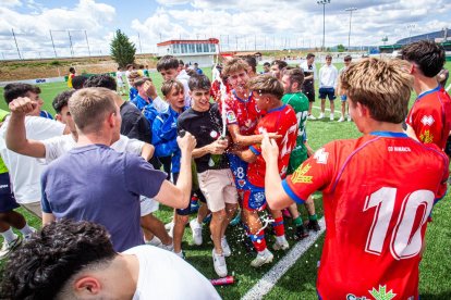 El CD Numancia juvenil logra el ascenso. MARIO TEJEDOR