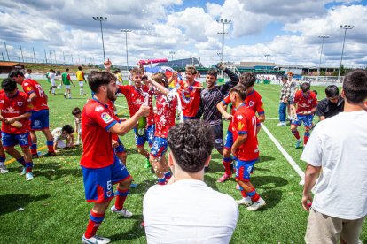 El CD Numancia juvenil logra el ascenso. MARIO TEJEDOR