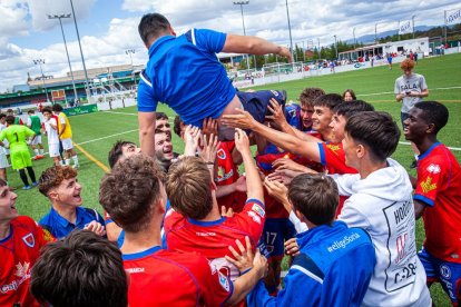El CD Numancia juvenil logra el ascenso. MARIO TEJEDOR
