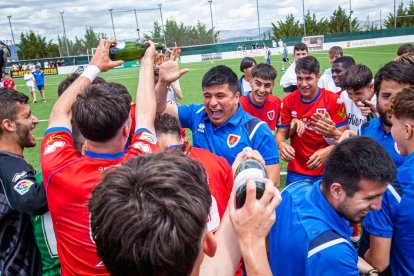 El CD Numancia juvenil logra el ascenso. MARIO TEJEDOR