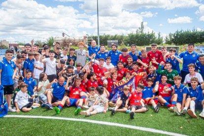 El CD Numancia juvenil logra el ascenso. MARIO TEJEDOR