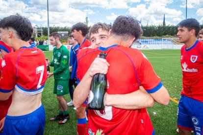 El CD Numancia juvenil logra el ascenso. MARIO TEJEDOR