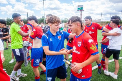 El CD Numancia juvenil logra el ascenso. MARIO TEJEDOR