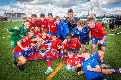 El CD Numancia juvenil logra el ascenso. MARIO TEJEDOR
