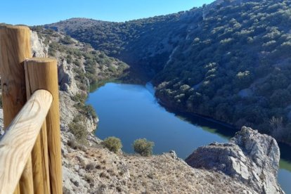 Pequeño mirador en 'los Arribes del Duero' sorianos.