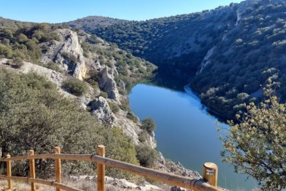 Pequeño mirador en 'los Arribes del Duero' sorianos.
