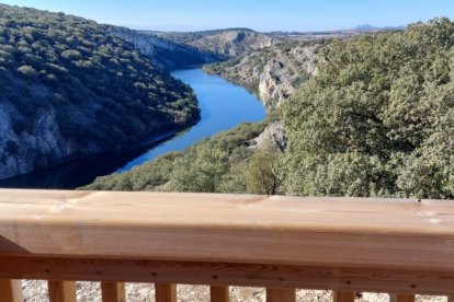 Llegada al tercer mirador de la ruta, desde donde iniciamos el camino de vuelta.