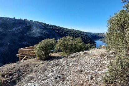 Llegada al tercer mirador de la ruta, desde donde iniciamos el camino de vuelta.
