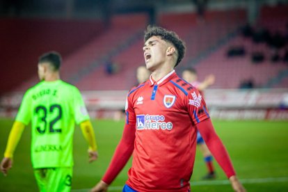 CD Numancia vs Real Sporting. MARIO TEJEDOR (7)