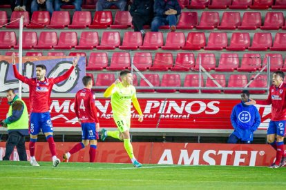 CD Numancia vs Real Sporting. MARIO TEJEDOR (20)