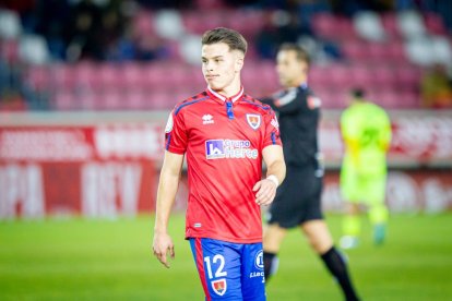CD Numancia vs Real Sporting. MARIO TEJEDOR (25)