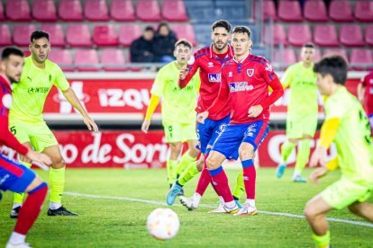 CD Numancia vs Real Sporting. MARIO TEJEDOR (50)