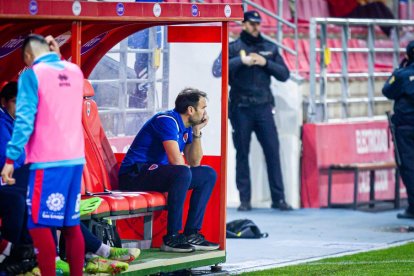 CD Numancia vs Real Sporting. MARIO TEJEDOR (60)