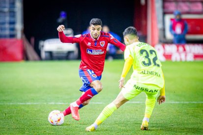 CD Numancia vs Real Sporting. MARIO TEJEDOR (70)