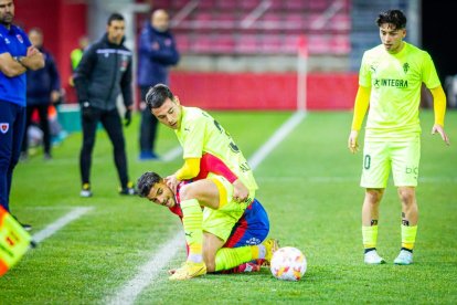 CD Numancia vs Real Sporting. MARIO TEJEDOR (74)
