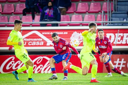 CD Numancia vs Real Sporting. MARIO TEJEDOR (89)