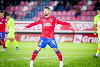 CD Numancia vs Real Sporting. MARIO TEJEDOR (92)