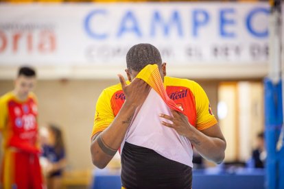 Río Duero Voley contra el CV Guaguas. MARIO TEJEDOR