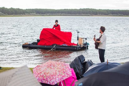 Le piano du lac en el pantano de la Cuerda del Pozo. - MARIO TEJEDOR