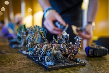 La Asociación Triskel Numantia organizó el torneo de Warhammer. MARIO TEJEDOR (15)