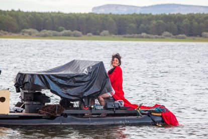Le piano du lac en el pantano de la Cuerda del Pozo. - MARIO TEJEDOR