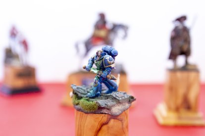 La Asociación Triskel Numantia organizó el torneo de Warhammer. MARIO TEJEDOR (6)