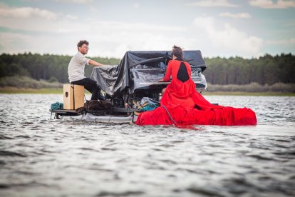 Le piano du lac en el pantano de la Cuerda del Pozo. - MARIO TEJEDOR