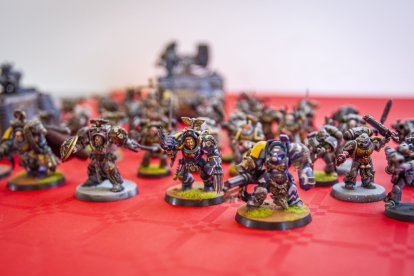 La Asociación Triskel Numantia organizó el torneo de Warhammer. MARIO TEJEDOR (10)