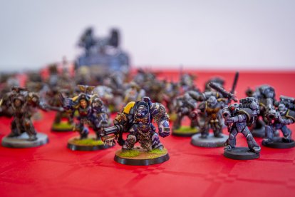 La Asociación Triskel Numantia organizó el torneo de Warhammer. MARIO TEJEDOR (11)