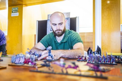 La Asociación Triskel Numantia organizó el torneo de Warhammer. MARIO TEJEDOR (13)