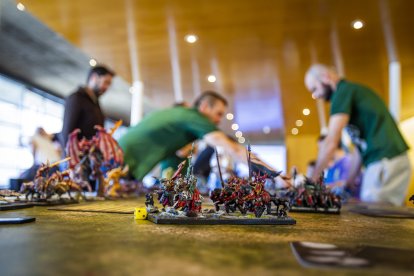 La Asociación Triskel Numantia organizó el torneo de Warhammer. MARIO TEJEDOR (14)