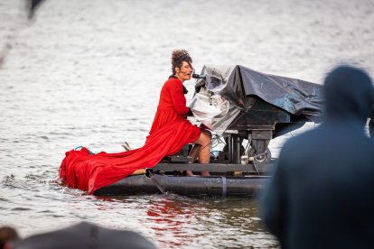 Le piano du lac en el pantano de la Cuerda del Pozo. - MARIO TEJEDOR