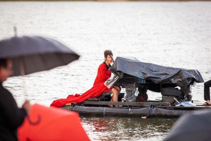 Le piano du lac en el pantano de la Cuerda del Pozo. - MARIO TEJEDOR