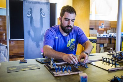 La Asociación Triskel Numantia organizó el torneo de Warhammer. MARIO TEJEDOR (17)