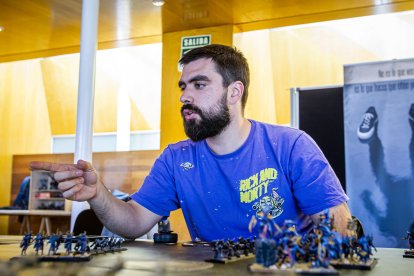 La Asociación Triskel Numantia organizó el torneo de Warhammer. MARIO TEJEDOR (21)