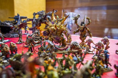 La Asociación Triskel Numantia organizó el torneo de Warhammer. MARIO TEJEDOR (24)