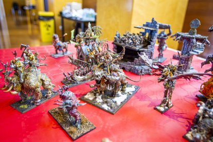 La Asociación Triskel Numantia organizó el torneo de Warhammer. MARIO TEJEDOR (25)