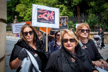 Las CTSA protestan por la rebaja de la titulación. - MARIO TEJEDOR