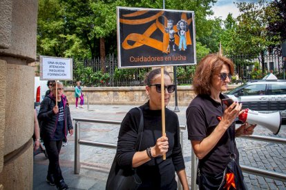 Las CTSA protestan por la rebaja de la titulación. - MARIO TEJEDOR
