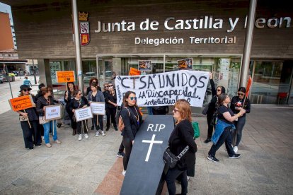 Las CTSA protestan por la rebaja de la titulación. - MARIO TEJEDOR