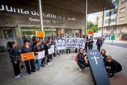 Las CTSA protestan por la rebaja de la titulación. - MARIO TEJEDOR